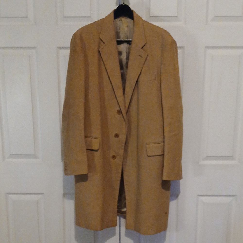 Helmut Lang Tan Men's Trench Coat